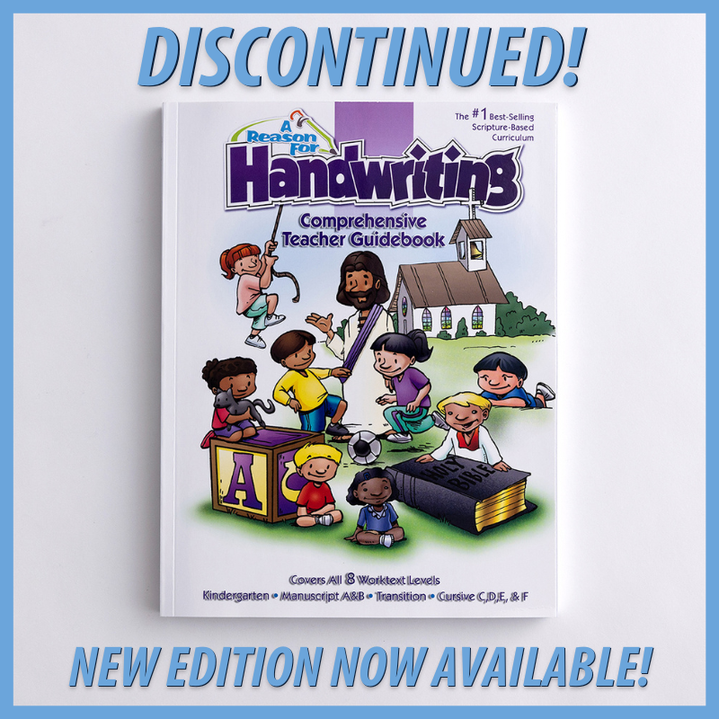 Discontinued! Handwriting 1st - 6th Comprehensive Teacher Guidebook