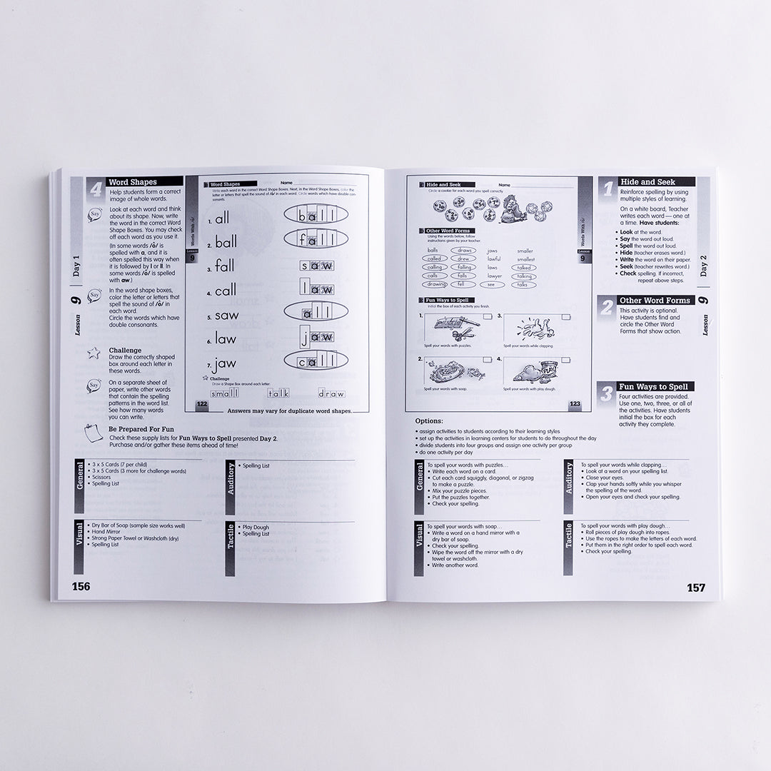Spelling Level A Teacher Guidebook - 2nd Edition
