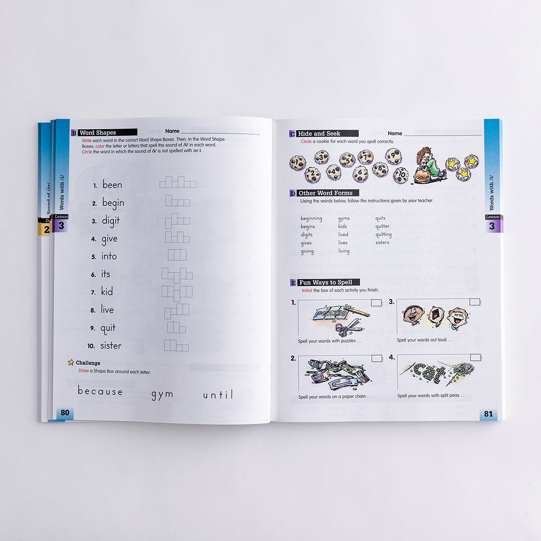 Spelling Level B Student Worktext - 2nd Edition