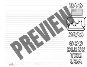 USA 250th Anniversary FREE Printable Collection
