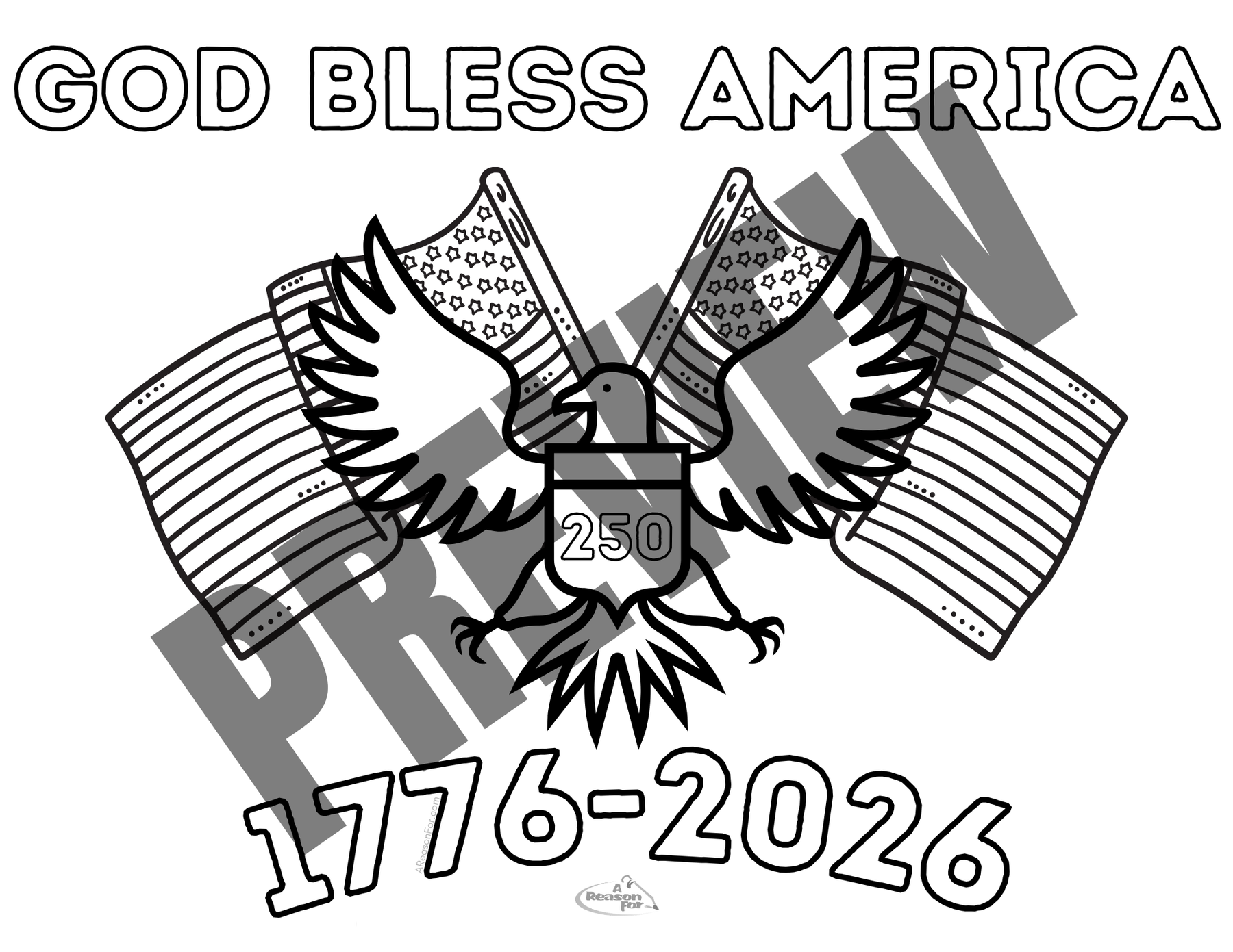 USA 250th Anniversary FREE Printable Collection