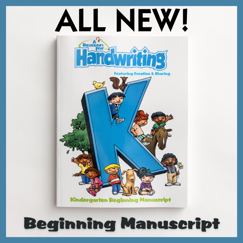 Handwriting Kindergarten Beginning Manuscript Student Worktext