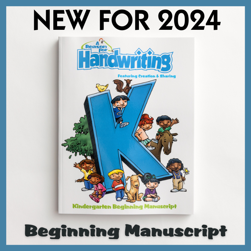 Handwriting Kindergarten Beginning Manuscript Student Worktext