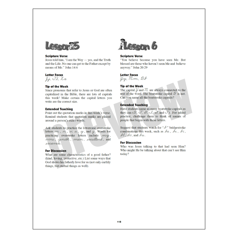 REVISED & UPDATED! Handwriting 1st-6th Comprehensive Teacher Guidebook