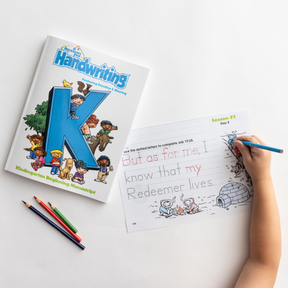 Handwriting Kindergarten Beginning Manuscript Student Worktext