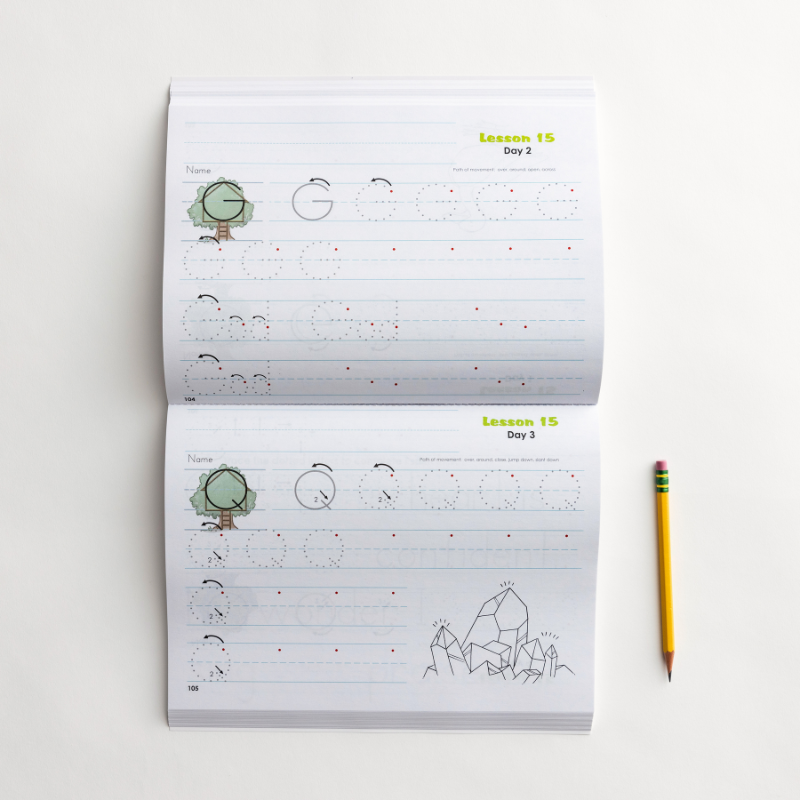 Handwriting Kindergarten Beginning Manuscript Student Worktext