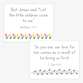 Handwriting Kindergarten Verse Cards