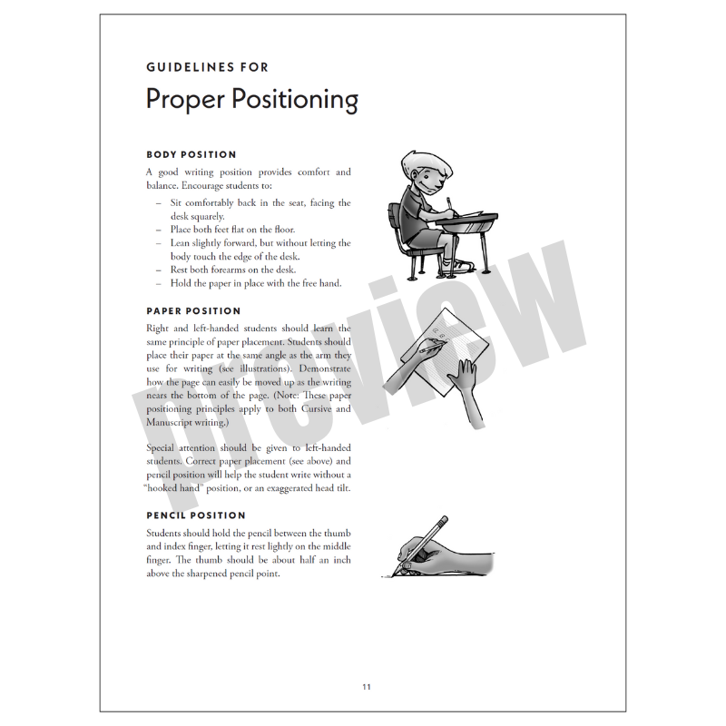 ALL NEW! Handwriting Pre-K / Kindergarten Teacher Guidebook