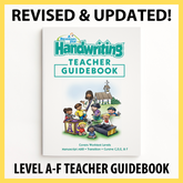 REVISED & UPDATED! Handwriting 1st-6th Comprehensive Teacher Guidebook