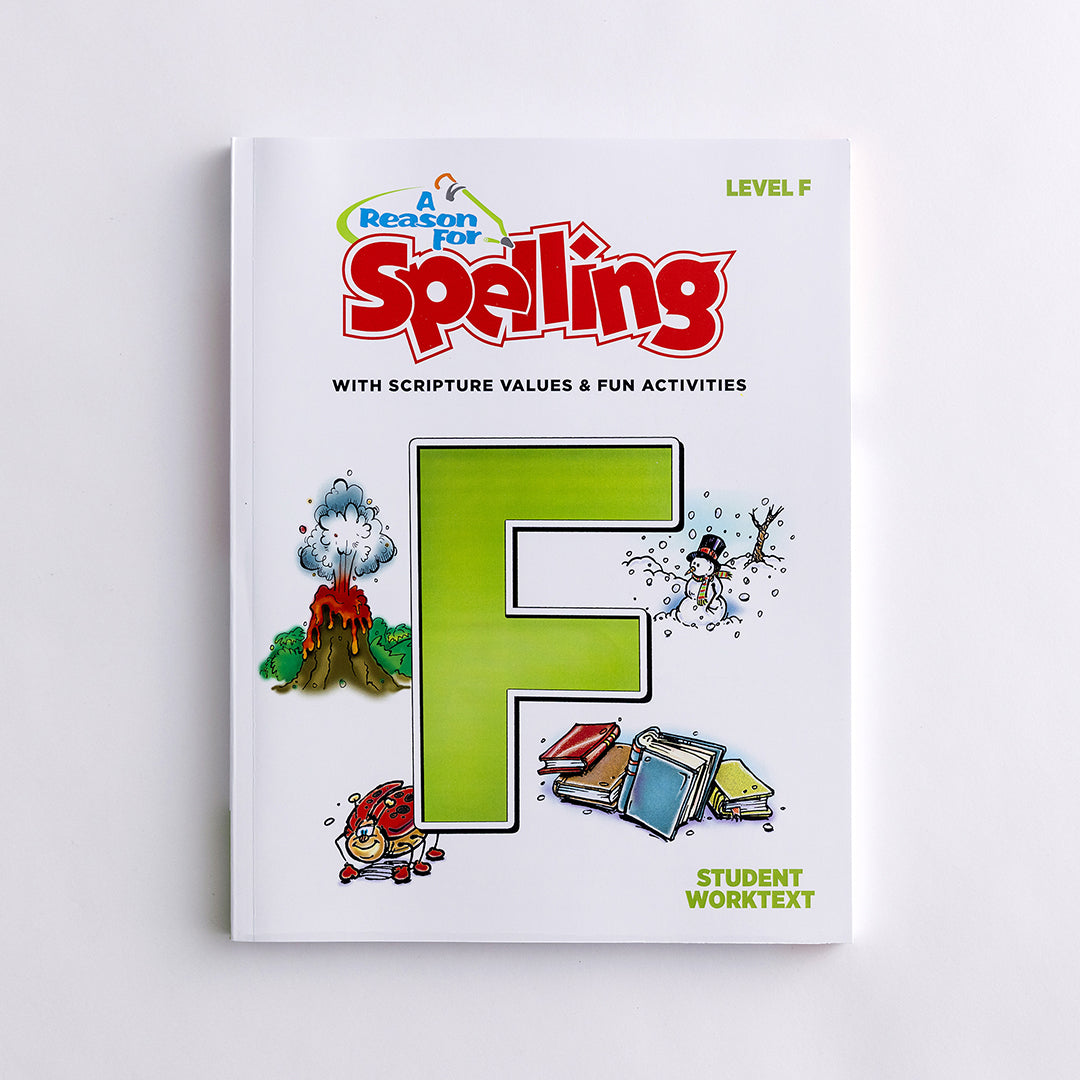 Spelling Level F Student Worktext, 2nd Edition