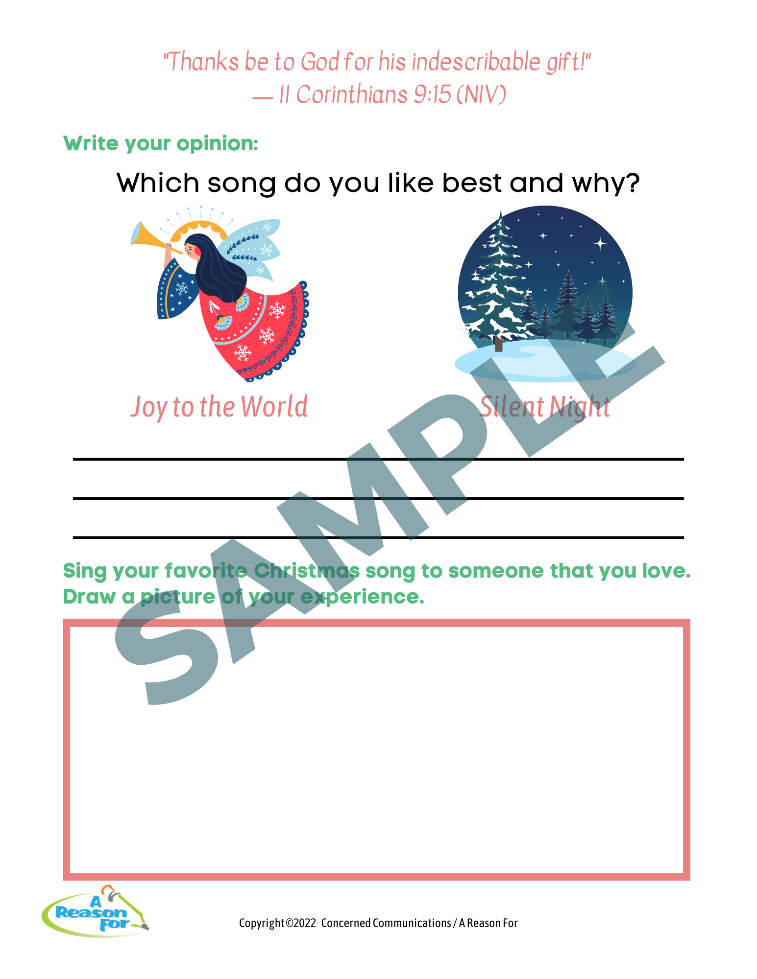 Christmas Activity Download - Week 3